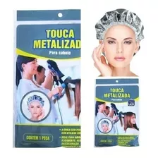 Touca Para Cabelo Metalizada Térmica/descoloração/hidratação