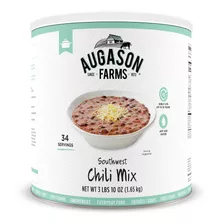 Augason Farms Southwest Chili Mix Net Wt. 3 Lbs 10 Oz (1.65 