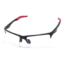 Óculos Armação Masculino Alumínio Lentes Sem Grau Br-3918