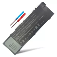 91wh Mfkvp Gr5d3 Batería Para Dell Precision 15 7510 7520 M7