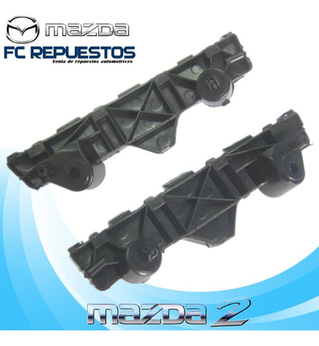 Par Mnsulas De Parachoque Delantero Mazda2 1.5cc 2008-2015  Foto 3