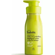 Creme Hidratante Corporal Natura Tododia - 400ml Fragrâncias Tipo De Embalagem Pote Fragrância Capim Limão E Hortelã