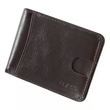 Carteira Masculina Slim Couro Legítimo Cnh E Cartões 211 Cor Café