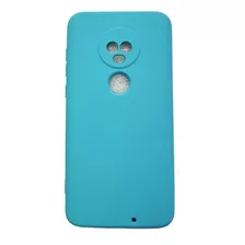 Capa Capinha Case Silicone Aveludada Luxo Para Moto G7 Plus