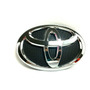 Emblema Toyota 13cm X 9cm Insignia Logotipo Adhesivo Cromado Toyota CORONA