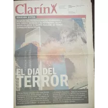 Diario Clarin Extra * Atentado A Las Torres Gemelas Año 2001