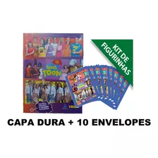 Álbum Capa Dura Luccas Toon 40 Figurinhas 10 Tiktoons 10 Env
