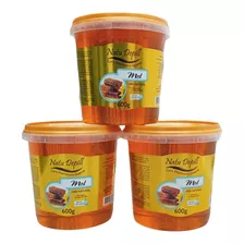 Kit 3 Ceras Quente Para Depilação Mel 600g Natu Depill