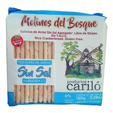 Galletitas Sin Sal Molinos Del Bosque X 150 Gr.