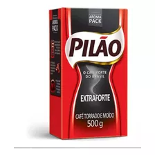 Café Extra Fuerte Pilao Brasil Tostado Molido 500gr Pack 5un
