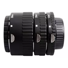 Set De 3 Tubos Autofoco Para Nikon Para Macro-fotografía Con