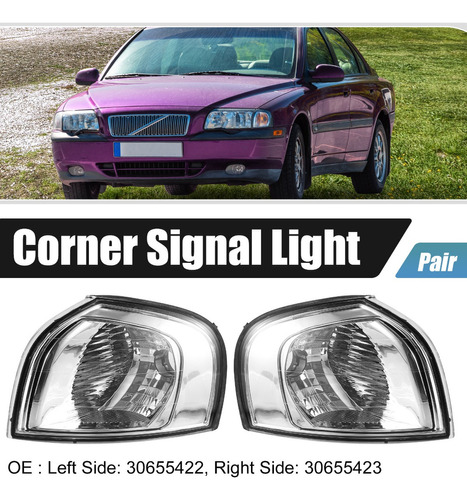 Luces De Seal Esquina Lateral Para Volvo S80 1999-2006 Foto 2