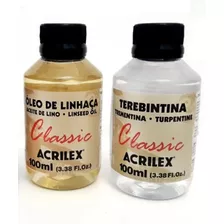 Aceite De Linaza Y Trementina Acrilex