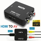 Convertidor Adaptador De Audio Y Video Tv Hdmi A Rca 1080