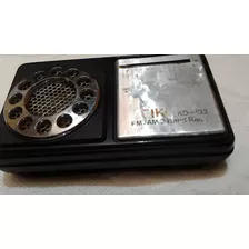 Mini Radio Antiguo Seiko Am Fm Requiere Mantenimiento 