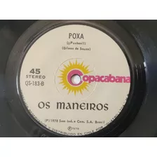 Vinilo Single De Os Maneiros O Que Sera(s19-z32