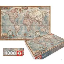 Rompecabezas El Mundo Set 4000 Piezas 