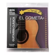 Juego De Cuerdas Guitarra Nylon C/borla 806 Cometa Confirma