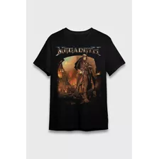 Xx Camiseta Megadeth Of0146 Consulado Do Rock Plus Size