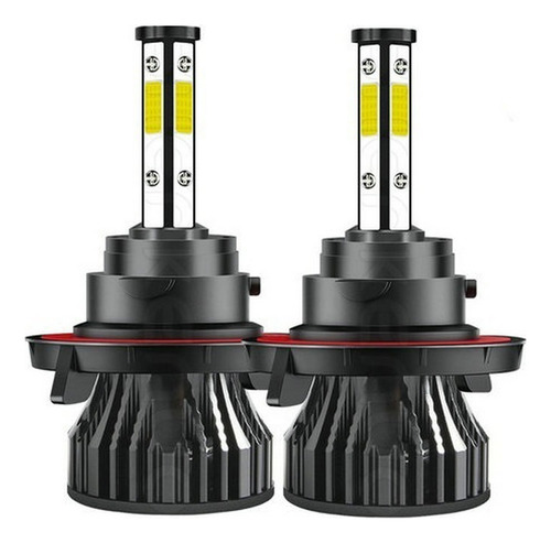 Kit De Faros Led H13 De 4 Lados, 6000 K, Blanco, Luces Bajas Dodge Ram 150