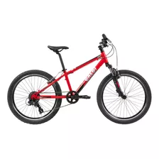 Bicicleta Caloi Wild Aro 24 8v Vermelho