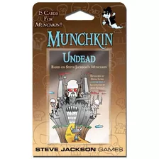 Juego De Steve Jackson Games Munchkin Tarjeta Undead