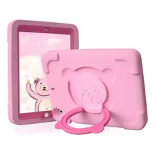 Pzoz Funda Kids P/ Apple iPad Air 1/2/6ª 5ª Gen De 9,7 Rosa