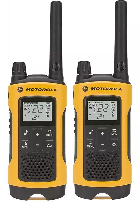 Kit 4 Rádio Motorola Walk Talk T402 Comunicador 56km Ip54 Nf
