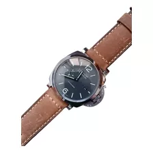 Reloj Café Panerai Luminor Automático Cristal Zafiro 44mm.