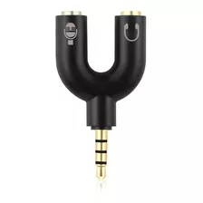 Splitter Audio 3.5mm Plug Microfono Audifono Ps4