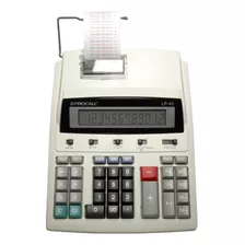 Calculadora De Impressão Lp45 Procalc Bivolt Cor Bege