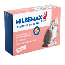 Milbemax Gatos Filhotes Até 2 Kg - 2 Comp Elanco