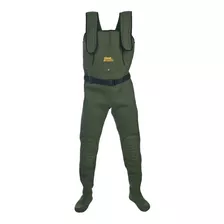 Wader Neoprene Waterdog 4mm Reforzado Bolso Todos Los Talles