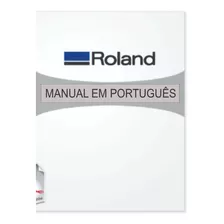 Manual Teclado Roland E-09 Em Português