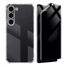 Capinha Para Galaxy A55 + Pelicula Privacidade Hydrogel