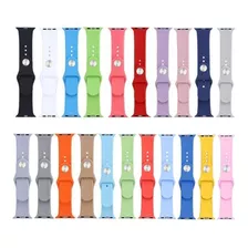 Correas Para Apple Watch Y Smart Watch De Silicona 42/44/45m