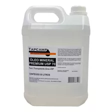 Oleo Mineral Grau Usp Transparente Premium Puro 5 Litros