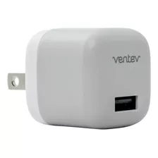Ventev - Cargador De Pared Usb A De 12 W, Color Blanco