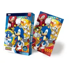 Rompecabezas 70 Piezas Puzzle Sonic 20 X 30 Cm