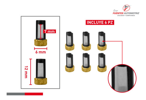 Kit Inyector Para Mercury Sable 3.0 1992 1993 1994 (6 Jgos) Foto 6