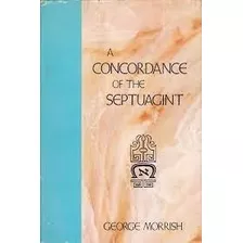 Livro A Concordance Of The Septuagin George Morrish