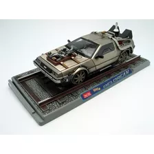 1982 Delorean Regreso Al Futuro Iii Diecast Modelo De Coche 