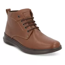 188-51 Bota Casual Miel Hombre Caballero Acabado Floter