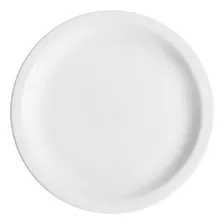 Jogo Pratos Restaurante Kilo Porcelana 25cm Germer C/24pçs