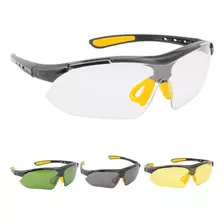 Oculos Esportivo Ciclismo Bike Epi Escuro Fume Proteção Uv Cor Da Armação Preto Cor Da Lente Incolor