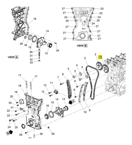 Engrane Arbol Levas Escape Chevrolet Spark 1.2l 2014 Foto 4