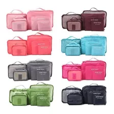 Set Bolsas Organizador De Ropa Para Valija X6 Ideal Viajes