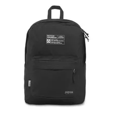 Mochila Jansport Recycled Superbreak Js0a4qvc008 Negro Diseño De La Tela Liso