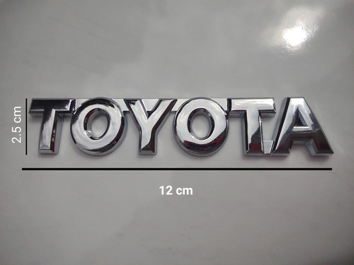 Emblema Metlico Toyota Foto 3