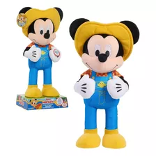 Mickey Mouse Farmer Feature Peluche E Interactivo De Juguete